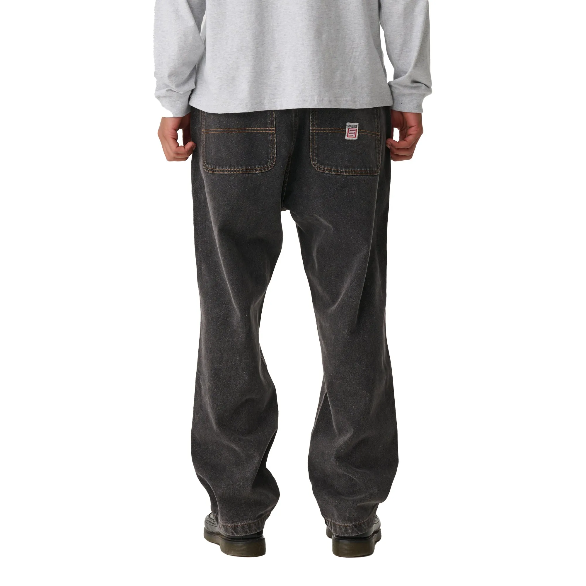 S/DOUBLE Denim Standard Jean Faded Black