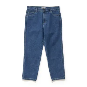 S/DOUBLE Denim Standard Jean One Wash Blue