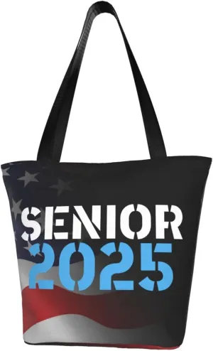 Senior Class Of 2025 Fashion Shoulder Bag Large Capacity For Man Or Woman
