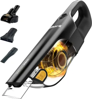 Shark UltraCyclone Pet Pro Plus Cordless Hand Vacuum, Powerful Suction, Handheld Vacuum for Car & Home, Pet Power Brush, Crevice Tool, Scrubbing Brush, XL Dust Cup, Black, CH951