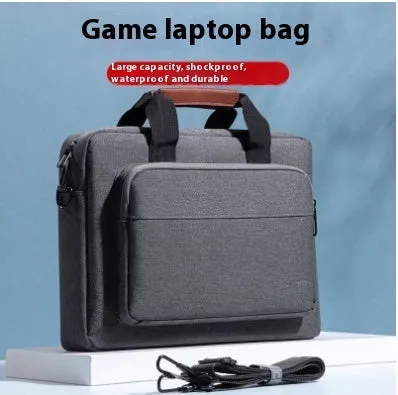 Shockproof Simple and Creative Solid Color Laptop Bag