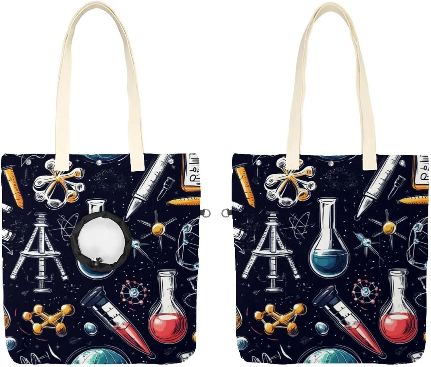 Show Head Pet Canvas Shoulder Bag, Variety Scientific Education Elements (5) Pet Out Bag, Outcrop, Pet Out Shoulder Bag.
