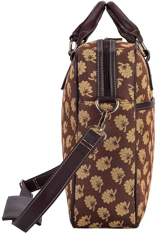 Signare Tapestry Laptop bag Computer Messenger bag Briefcase for Women