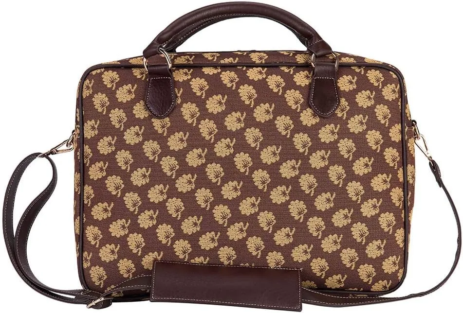 Signare Tapestry Laptop bag Computer Messenger bag Briefcase for Women