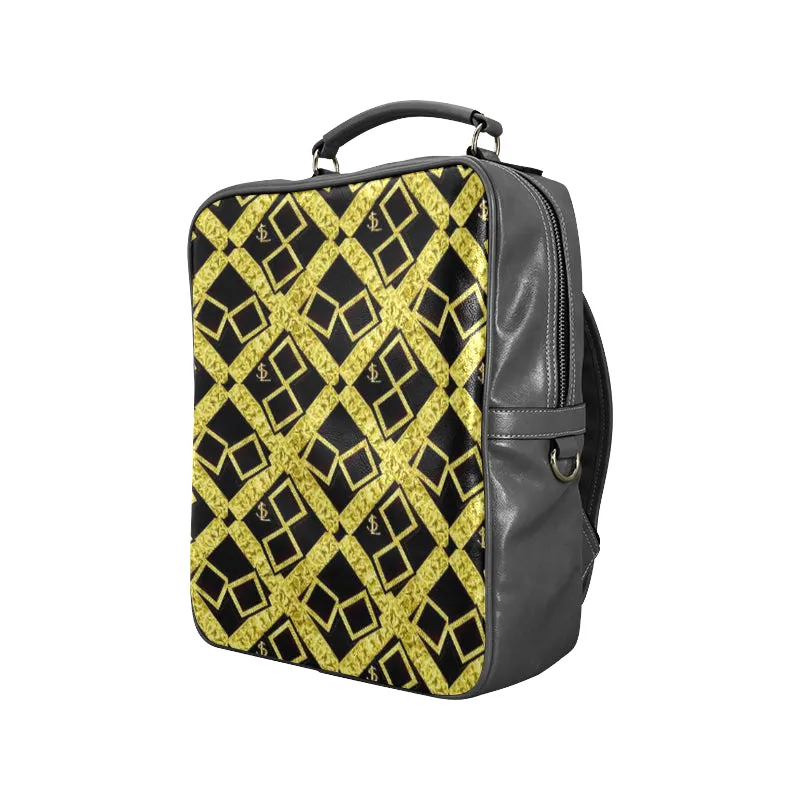 SL Logissimo Leather Carry-On Backpack Bag
