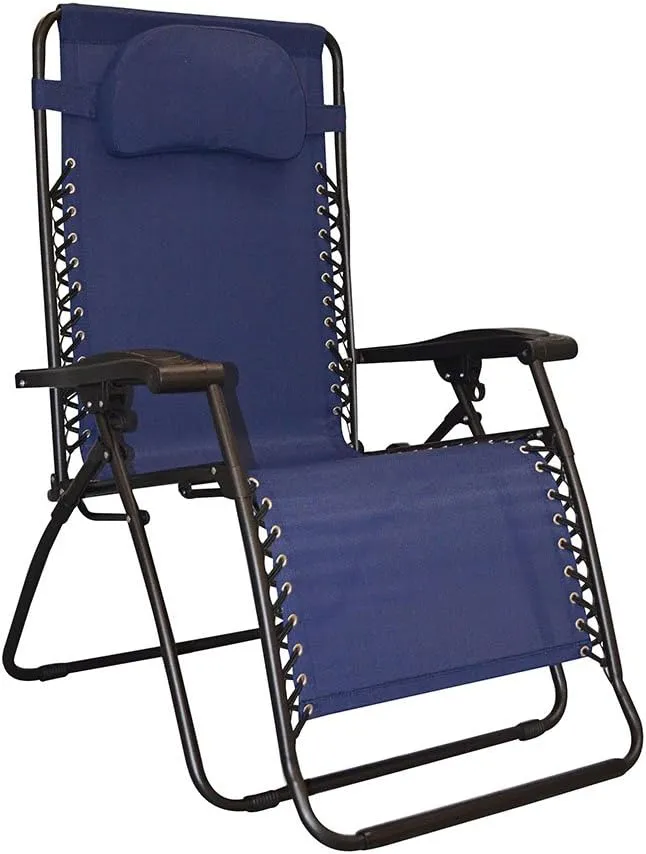 Sports Infinity Oversized Zero Gravity Chair, Blue