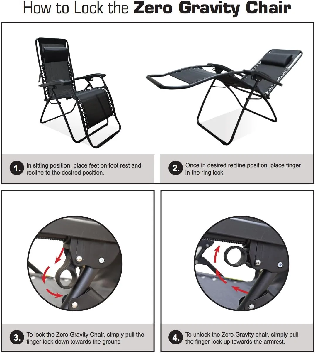 Sports Infinity Oversized Zero Gravity Chair, Blue