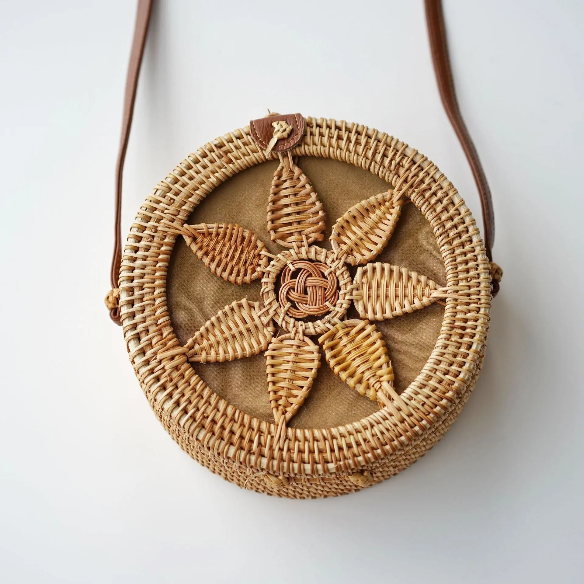 Square Round Mulit Style Straw Bag
