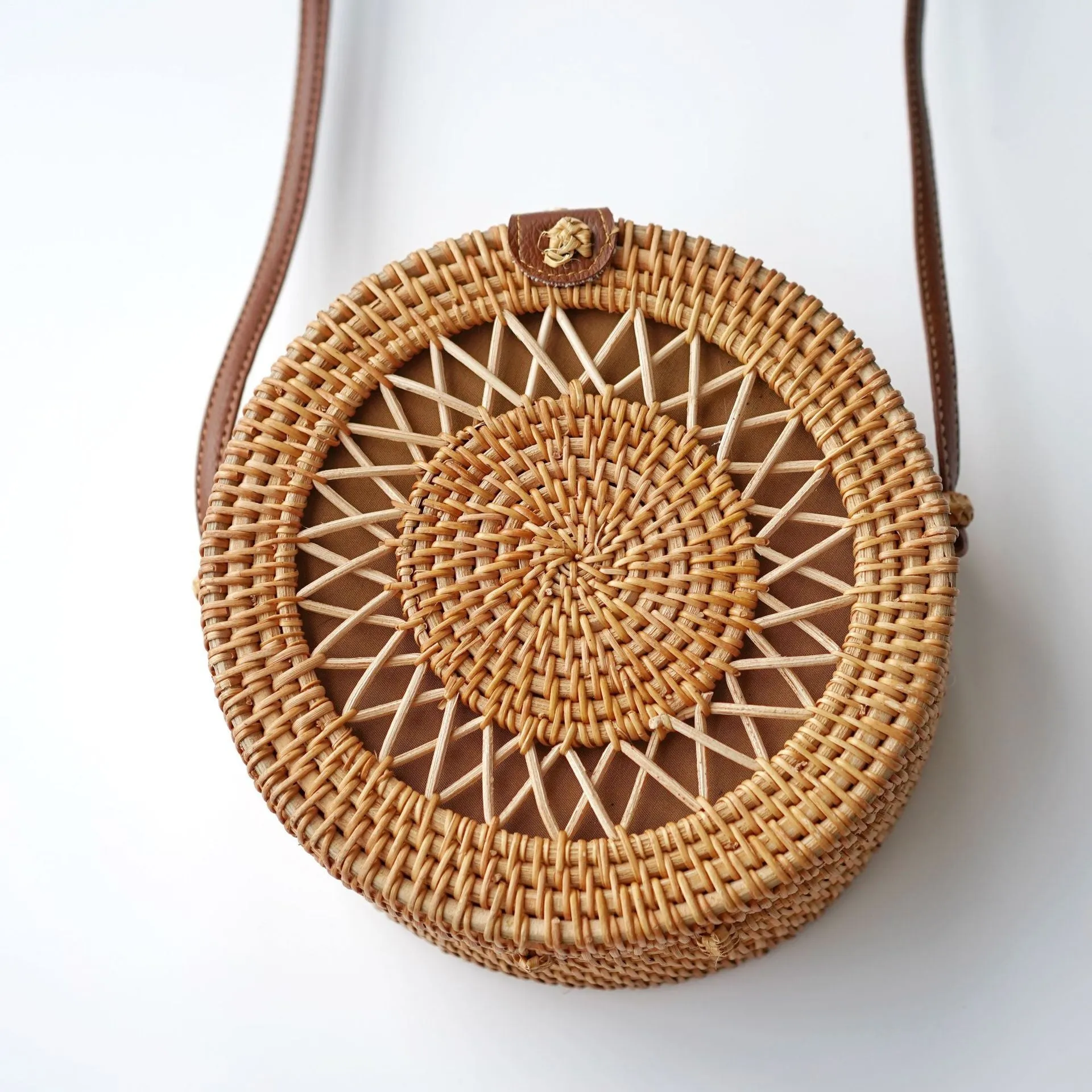 Square Round Mulit Style Straw Bag