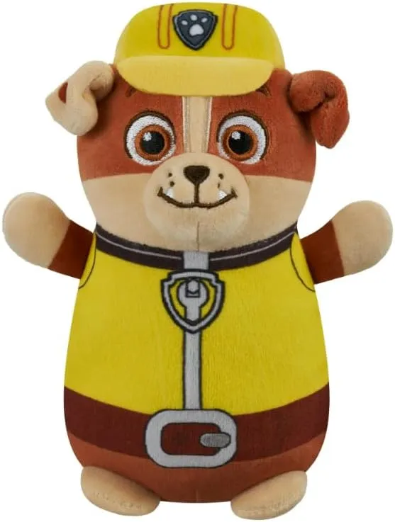 Squishmallows HugMees Rubble Paw Patrol 6" Plush