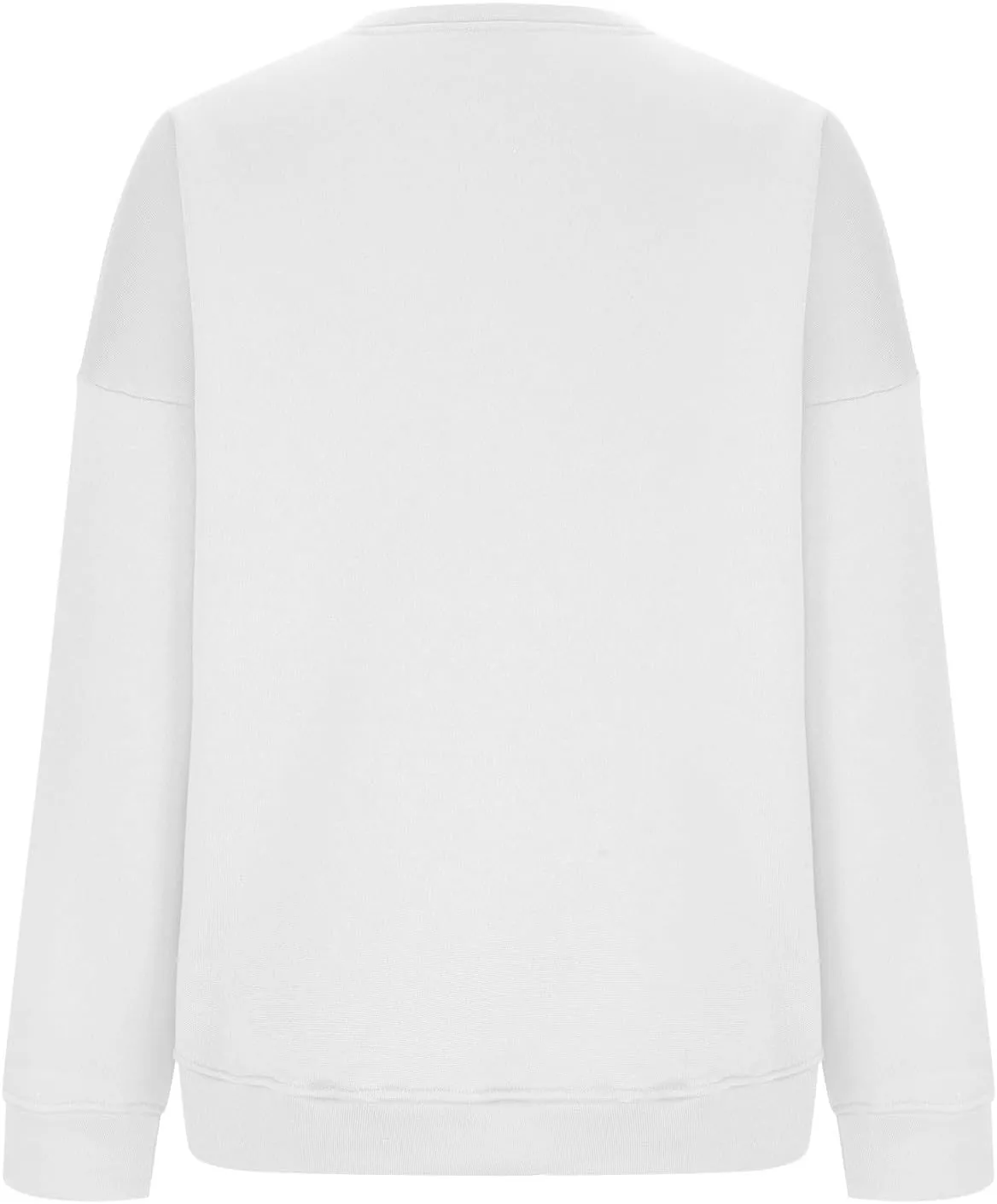Stessotudo Women's Long Sleeve Sweatshirts Casual Crewneck Y2K Baggy Pullover Tops Loose Fit Trendy Aesthetic Shirts 2023