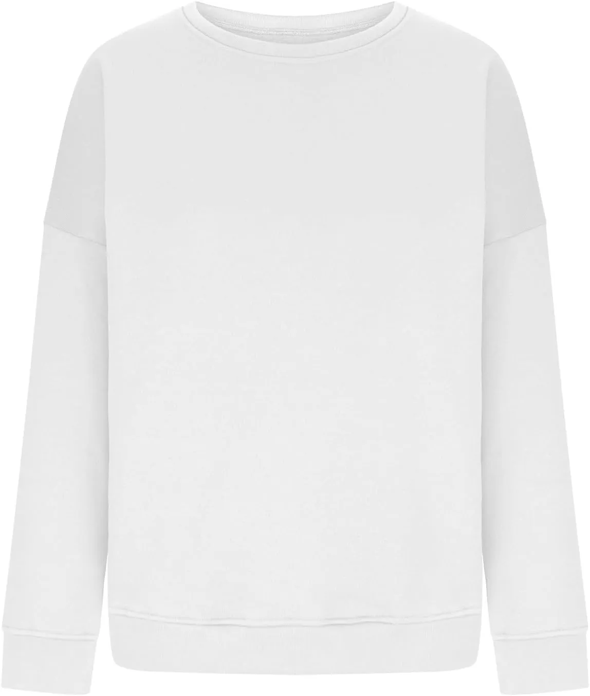 Stessotudo Women's Long Sleeve Sweatshirts Casual Crewneck Y2K Baggy Pullover Tops Loose Fit Trendy Aesthetic Shirts 2023