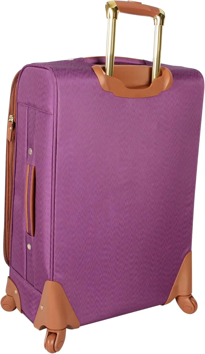Steve Madden Designer-Gepckkollektion 4-teiliges Softside-Koffer-Set Reise-Set enthlt eine Tragetasche, 50,8 cm Handgepck, 61 cm und 71,1 cm Karierte Koffer