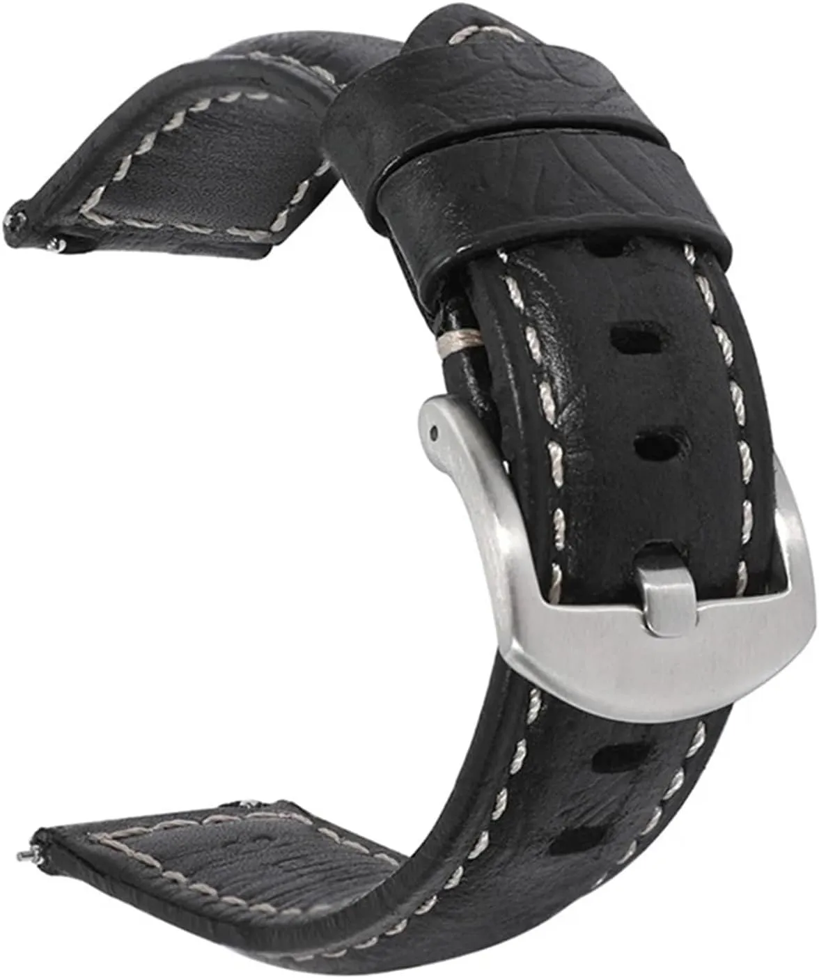 Strap Universal Watch 20mm 22mm Head Layer Cowhide Watchband Exquisite Embossed Watch Accessories UTHAI A71