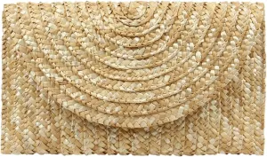 Straw Clutch Bag for Women Summer Clutch Purses Beach Envelope Wallet Woven Handbags