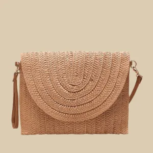 Straw Clutch Bag | Maddy