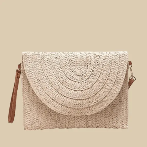 Straw Clutch Bag | Maddy