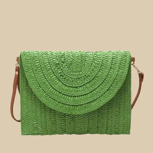 Straw Clutch Bag | Maddy