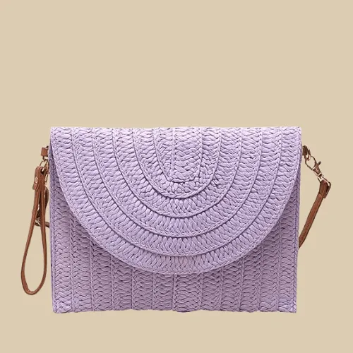 Straw Clutch Bag | Maddy