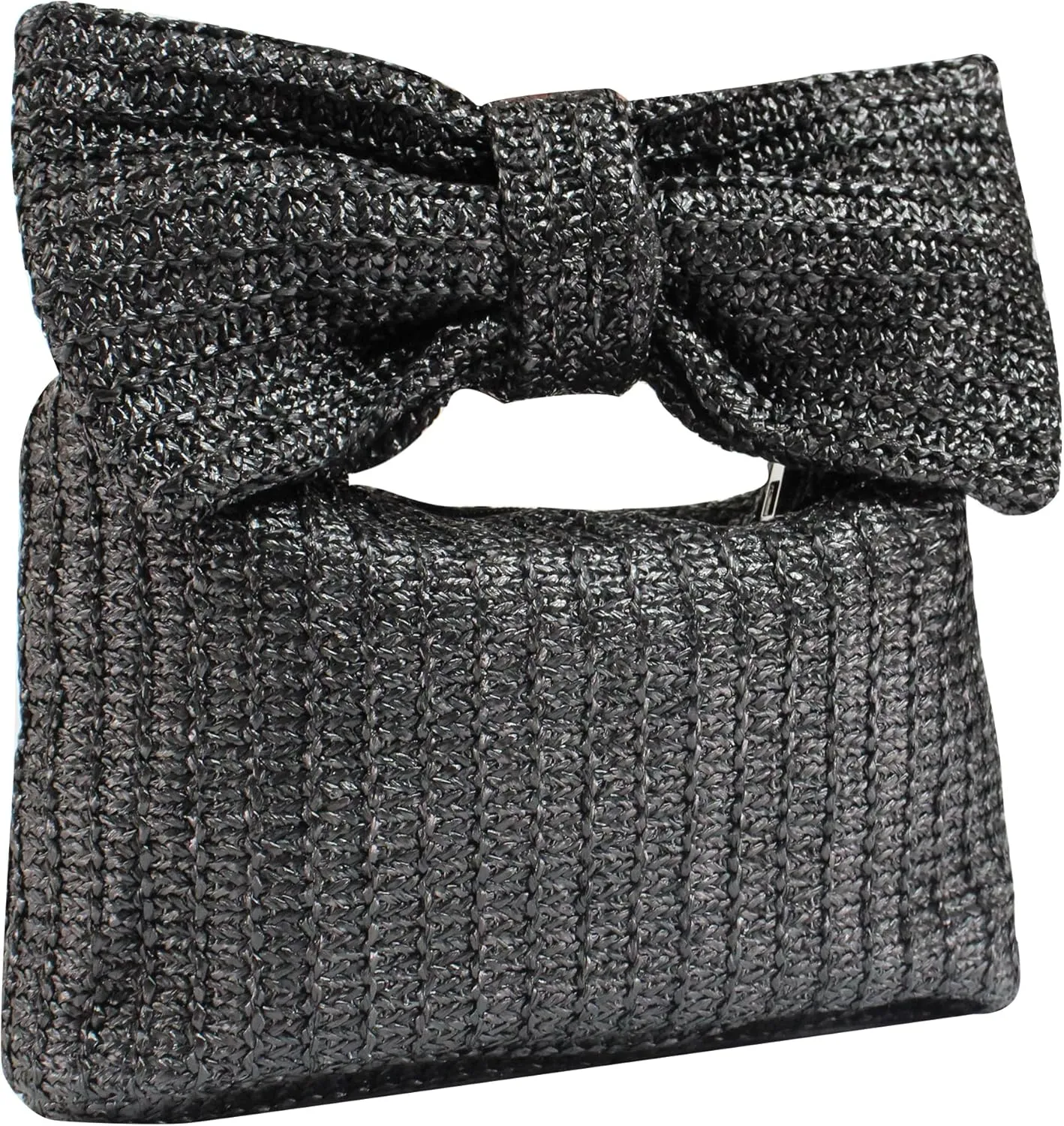 Straw Clutch Purse for Women Wedding Hand-Woved Evening Straw Handbag Party Wedding Summer Beach Bag