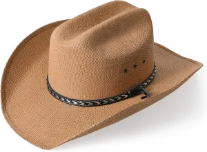 Straw Cowboy Hats for Men Cowgirl Hats Women with Wide Brim Summer Straw Western Cowgirl Hat Beach