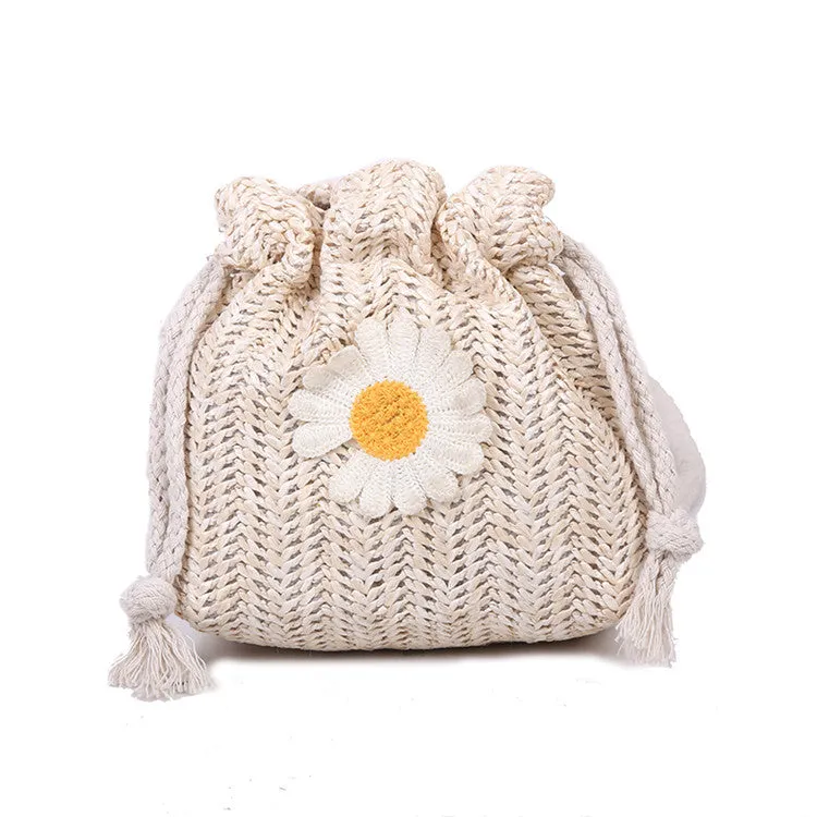 Straw Female Popular Super Knitted Versatile Shoulder Bags