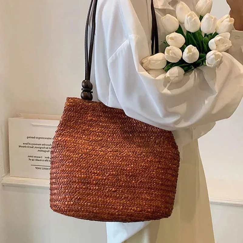 Straw Tote Bag | Libertie