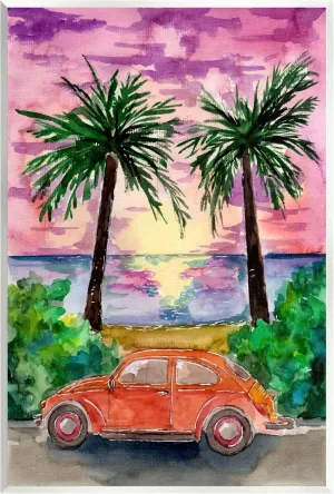 Stupell Industries Summer Beach Buggy Wall Plaque Art by Sebastian Grafmann