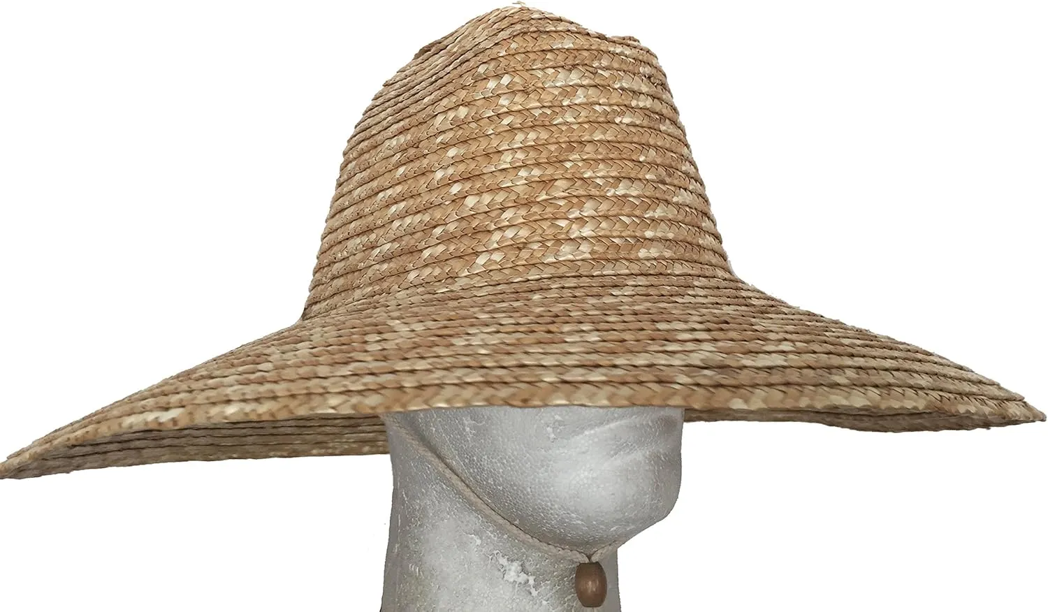 Super Wide Brim Lifeguard Hat Straw Beach Sun Summer Surf Safari Gardening UPF