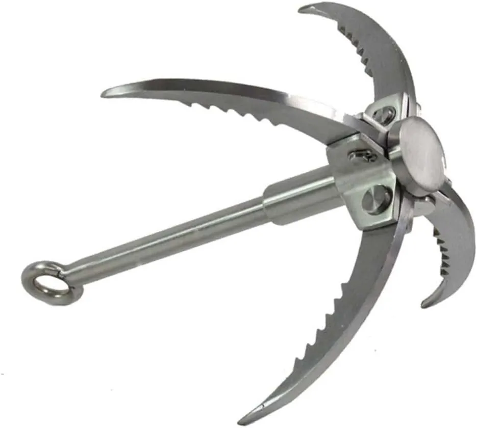 Superior Grappling Hook Sturdy and Break Resistant Outdoor Climbing Tool Stylish and Practical Design