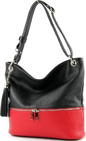 T143 - Italian leather shoulder bag cross body bag