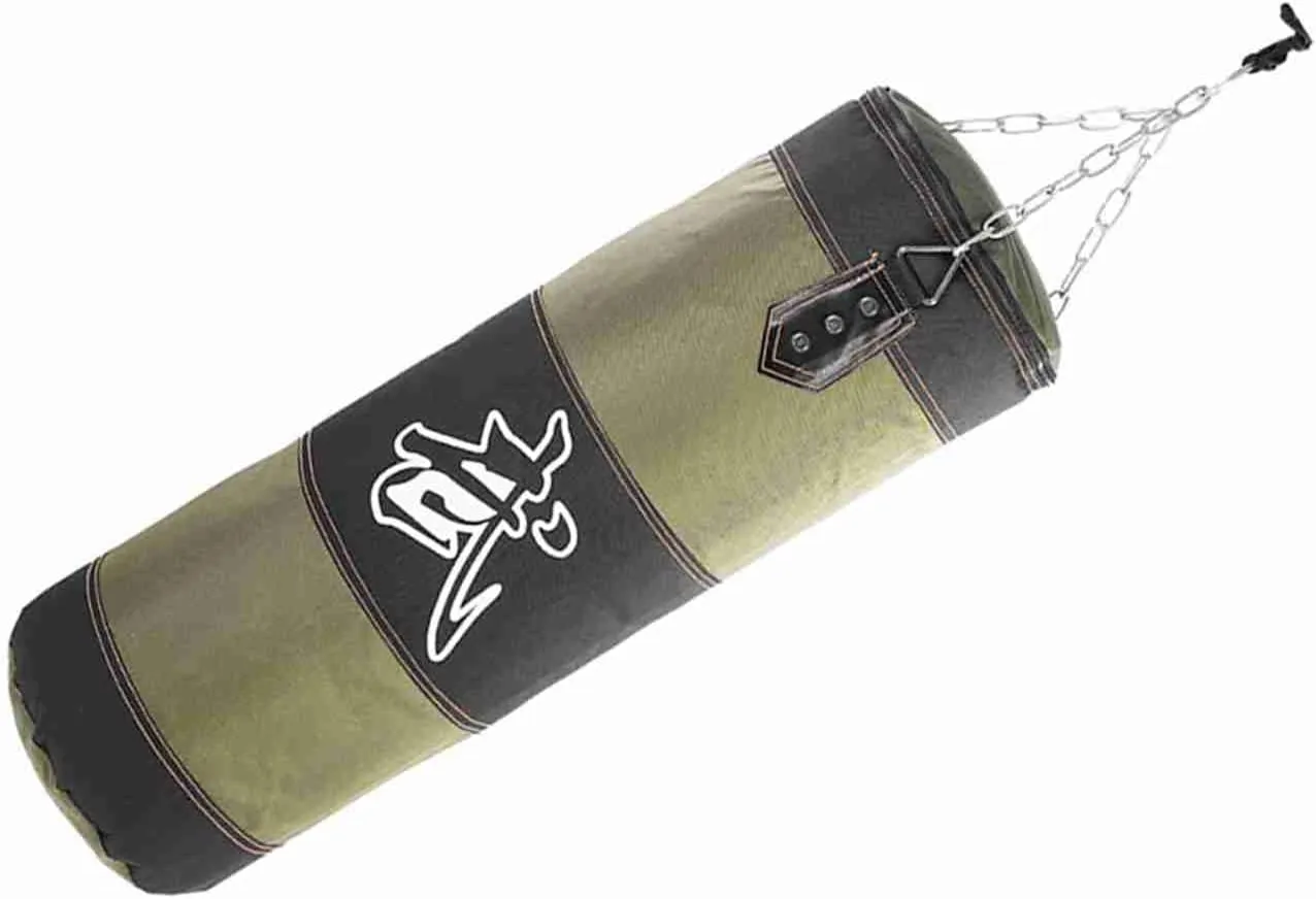 Tbest Empty Sandbag, Training Boxing Hook Kick Sandbag Heavy Hook Kick Sandbag Fight Karate Punching Bag Empty Hanging Sand Bag