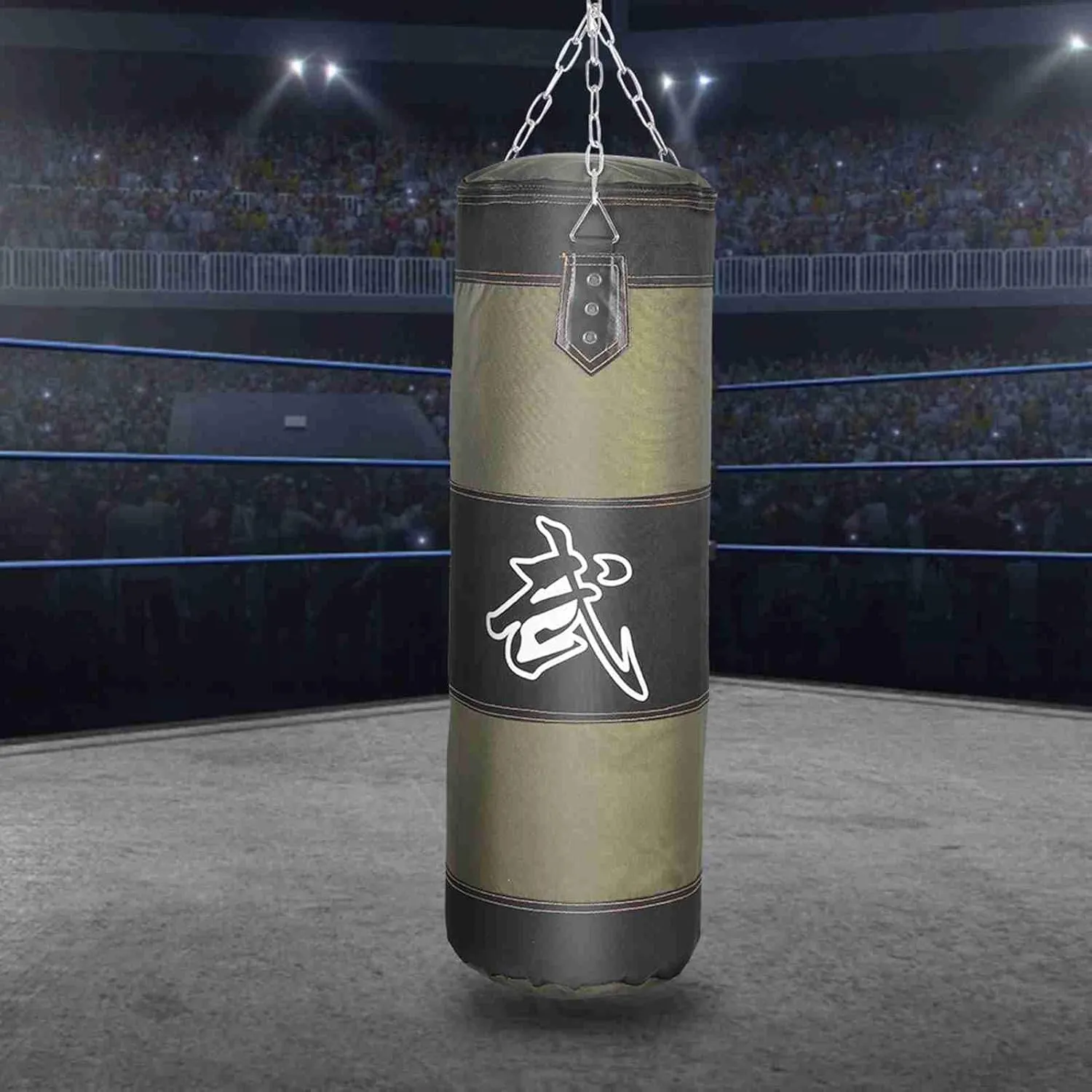 Tbest Empty Sandbag, Training Boxing Hook Kick Sandbag Heavy Hook Kick Sandbag Fight Karate Punching Bag Empty Hanging Sand Bag