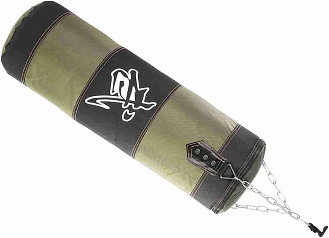 Tbest Empty Sandbag, Training Boxing Hook Kick Sandbag Heavy Hook Kick Sandbag Fight Karate Punching Bag Empty Hanging Sand Bag