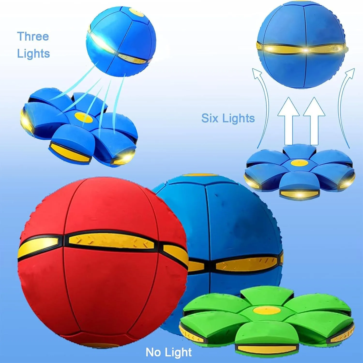 The Doggy Disc Ball, Ancientflow Dog Toy, Ancienflow, Doggie Disc Ball for Small Medium Large Dogs, Doggie Disk Ball with Lights, Portable Pet Toy Doggie Flying Saucer (Pink, No Light)