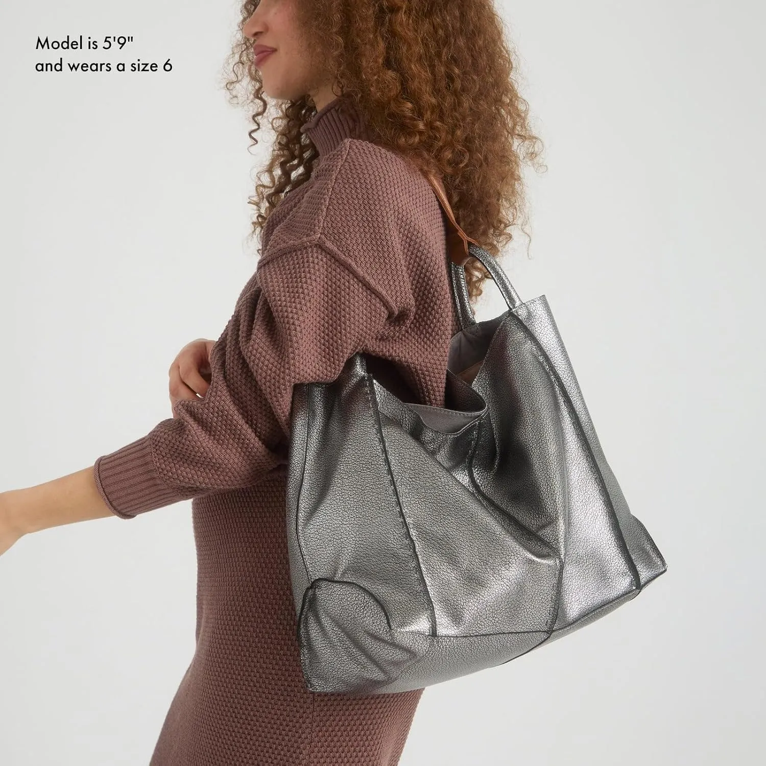 The Sak Los Feliz Large Tote Bag - Woman's Purse For Everyday, Travel, Beach Bag - Roomy Handbag With Shoulder Bag Strap