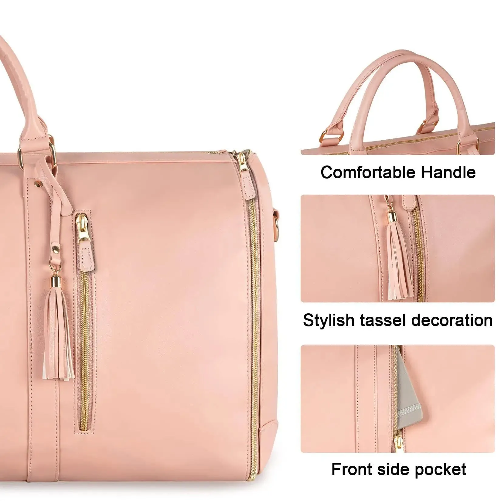 The Versatile Women's Travel  sleek duffel  to a  spacious garment bag.
