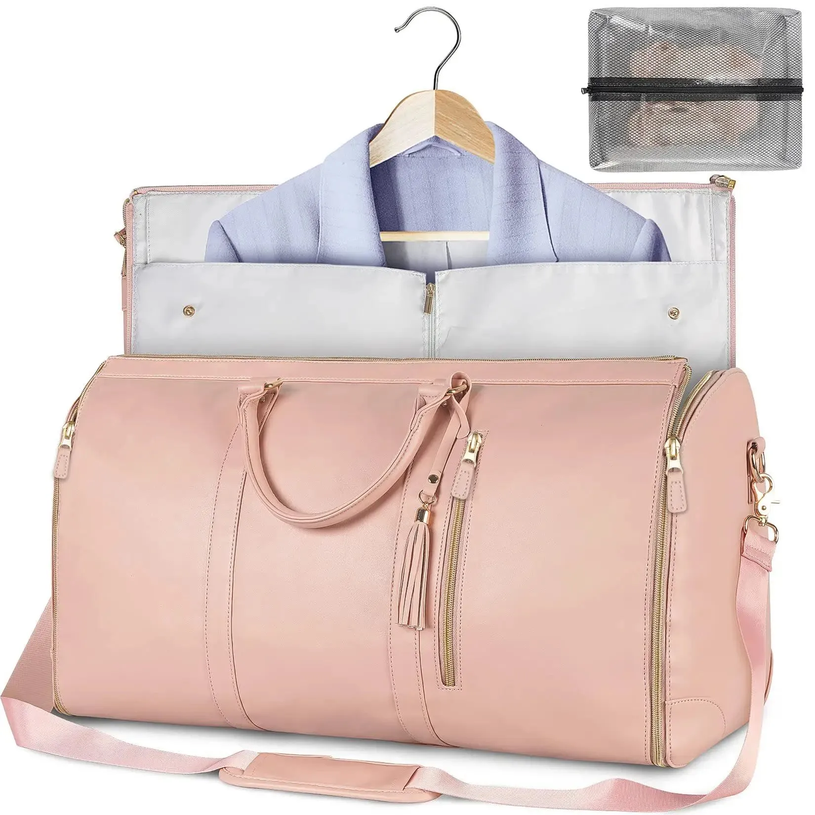The Versatile Women's Travel  sleek duffel  to a  spacious garment bag.