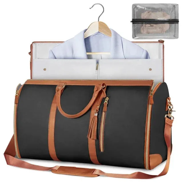 The Versatile Women's Travel  sleek duffel  to a  spacious garment bag.