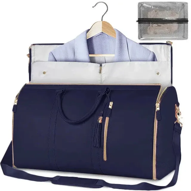 The Versatile Women's Travel  sleek duffel  to a  spacious garment bag.