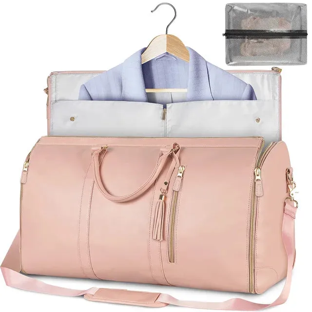 The Versatile Women's Travel  sleek duffel  to a  spacious garment bag.