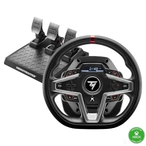 THRUSTMASTER T248X, Racing Wheel and Magnetic Pedals, HYBRID DRIVE, Magnetic Paddle Shifters, Dynamic Force Feedback, Screen with Racing Information (Compatible with XBOX Series X/S, One, PC)