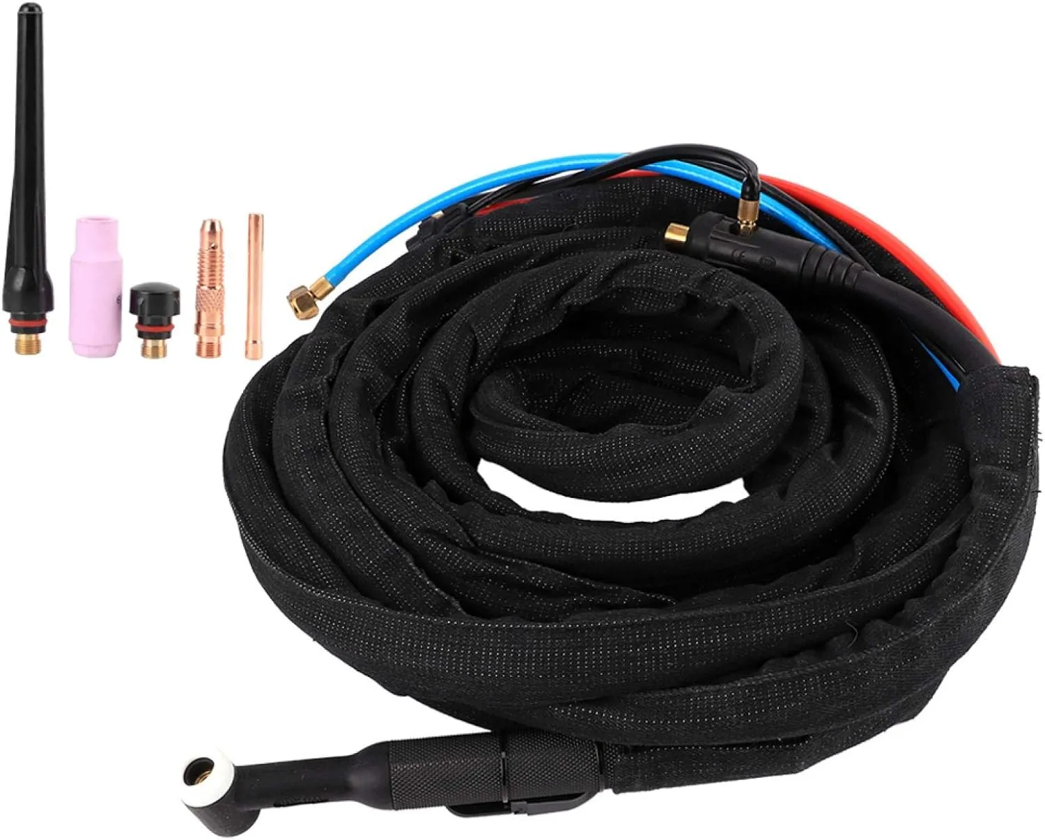 TIG Welding Torch WP‑18, Argon Arc Welding Labor‑Saving Assembly Water Cooling 0.2‑0.6Mpa Welding Gun Accessories for Welding All Kinds of Metals