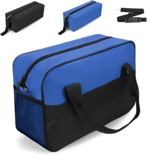 Tool Bag, 14 Inch Tool Pouch Set with 2 Small Zipper Bag Heavy Duty Tool Box Organizer Waterproof Tool Tote Bag Double Fabric Storage Bag with Shoulder Strap Gifts for Men Dad