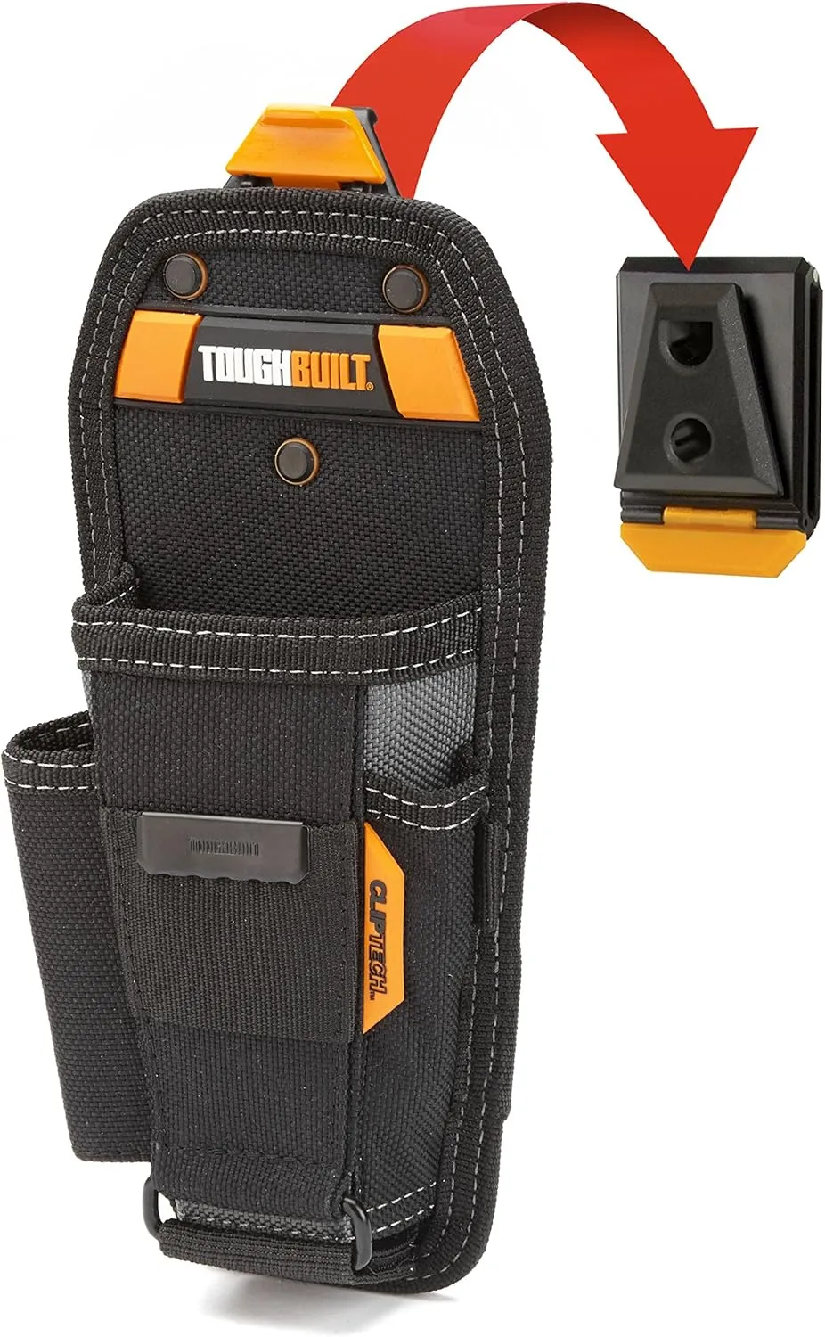 ToughBuilt - Pliers Tool Pouch - Pockets & Loops, Tape Measure Clip, Screw Driver, Pencil Holder, Adjustable Tool Holster Accessories, Multi-Tool Organizer