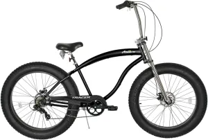 Tracer Avalon 26 Inch Stretch Chopper Bicycle for Adult,Single Speed Men Lowrider Bike with Oversized Hi-Ten Stretch Steel Frame,Front Wheel 26 * 3.5,Rear Wheel 26 * 4.0 Multiple Colors