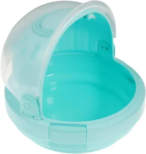 Transparent Hamster Travel Cage with Handle Portable Pet Carrying Box for Hedgehogs Gerbils and Sugar Gliders Travel Container for Animals