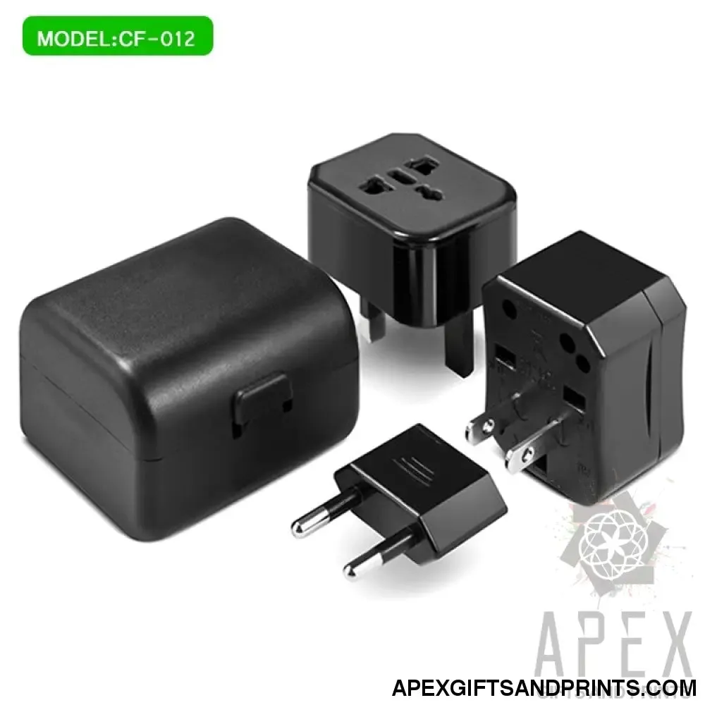 Travel power adapter customized logo