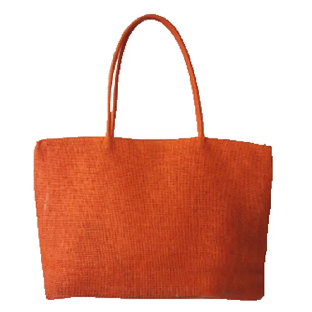 Trendy Large Straw Beach Bag for Women