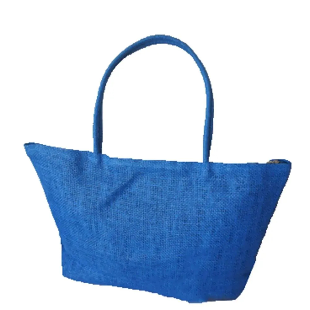 Trendy Large Straw Beach Bag for Women